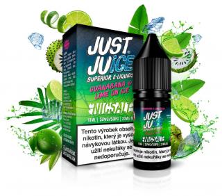 Guanabana & Lime On Ice (Ledová limetka s graviolou) Just Juice Salt E-liquid 10ml Množství nikotinu: 11mg, Množství: 10ml