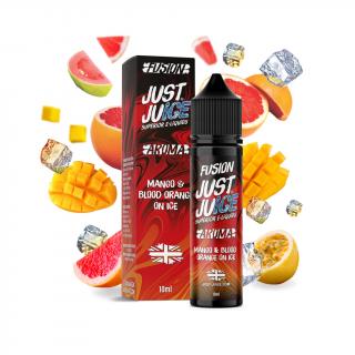 Mango & Blood Orange on Ice (Ledové mango & červený pomeranč) - příchuť Just Juice S&V 10ml Množství: 10ml