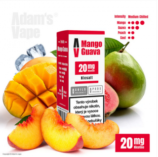 Mango Guava (Tropické mango a guava) - Adam's Vape Salt 10ml Množství nikotinu: 20mg
