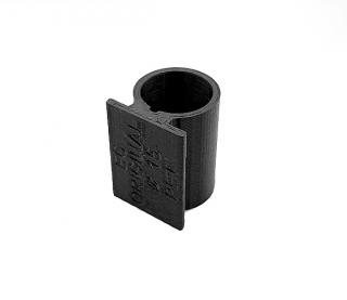 Nástavec Kruh 14mm - 43mm pro T-drážku - Černá Polycarbonát Průměr: 15mm