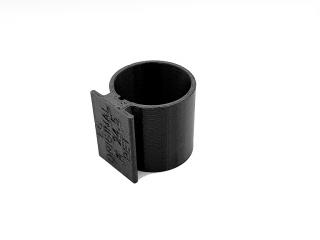 Nástavec Kruh 14mm - 43mm pro T-drážku - Černá Polycarbonát Průměr: 24mm