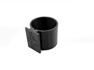 Nástavec Kruh 14mm - 43mm pro T-drážku - Černá Polycarbonát Průměr: 28mm