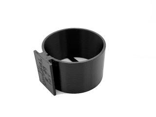 Nástavec Kruh 14mm - 43mm pro T-drážku - Černá Polycarbonát Průměr: 40mm