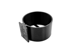 Nástavec Kruh 14mm - 43mm pro T-drážku - Černá Polycarbonát Průměr: 43mm