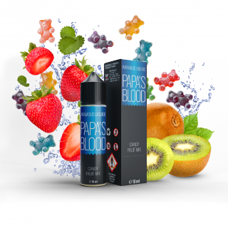 Papa Smurf´s Blood (jahody, kiwi a gumoví medvídci) - Příchuť SNV Infamous Originals 10ML Kategorie: 10ml