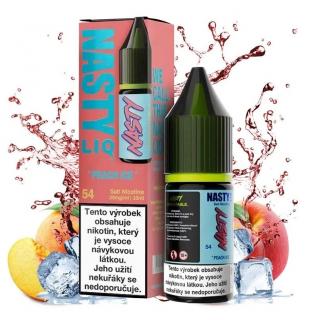 Peach Ice - Nasty LIQ - Salt e-liquid - 10ml Množství nikotinu: 10mg, Množství: 10ml