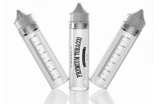 Premium Tobacco úzká unicorn lahvička 60ml s ryskou Objem: 60ml