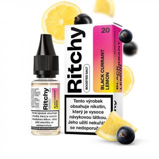 Ritchy Salt Black Currant Lemon (Černý rybíz a citron) 10ml Množství nikotinu: 20mg, Množství: 10ml