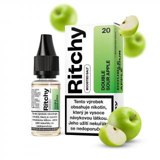 Ritchy Salt Double Sour Apple (Kyselé jablko) 10ml Množství nikotinu: 20mg, Množství: 10ml
