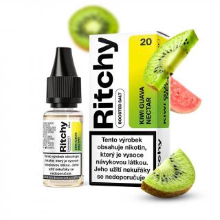 Ritchy Salt Kiwi Guava Nectar (Exotický nektar z kiwi a guavy) 10ml Množství nikotinu: 10mg, Množství: 10ml