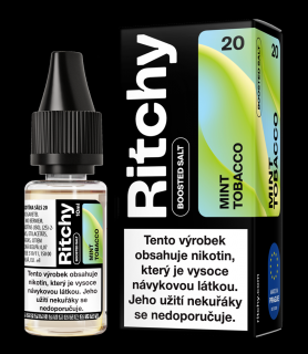 Ritchy Salt Mint Tobacco(Tabák s mátou) 10ml Množství nikotinu: 20mg