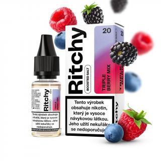 Ritchy Salt Triple Berry Mix (Bobulovitý mix) 10ml Množství nikotinu: 10mg, Množství: 10ml