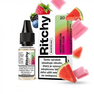 Ritchy Salt Watermelon Berry Gum (Melounová žvýkačka s lesními plody) 10ml Množství nikotinu: 20mg, Množství: 10ml