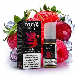 Strawberry Raspberry Cherry Ice(Chladivá jahoda, malina, třešeň) - Frutie Bar Juice 10ml Množství nikotinu: 10mg