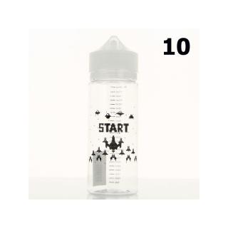 Úzká ART unicorn lahvička 120ml se špičkou a ryskou V2 Design: Design 10