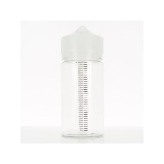 Úzká unicorn lahvička 180ml se špičkou a ryskou V2
