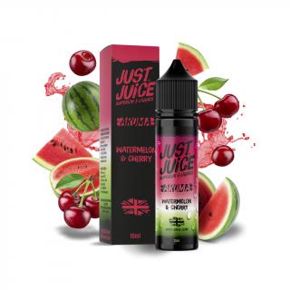Watermelon & Cherry (Vodní meloun & třešeň) - příchuť Just Juice S&V 10ml Množství: 10ml