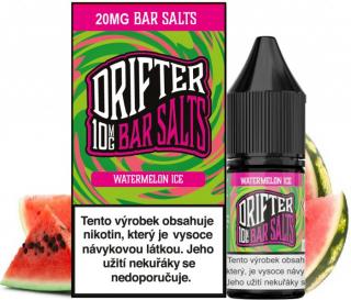 Watermelon Ice - Drifter Bar Salts (50PG/50VG) 10ml Množství nikotinu: 20mg, Množství: 10ml
