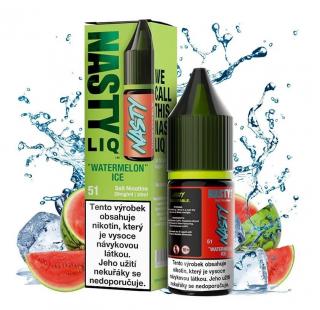 Watermelon Ice - Nasty LIQ - Salt e-liquid - 10ml Množství nikotinu: 10mg, Množství: 10ml