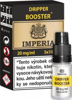 Boudoir Samadhi s.r.o. IMPERIA Dripper Booster PG30/VG70 20mg 5x10ml Obsah nikotinu: 20mg - Q