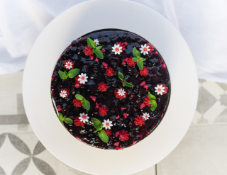 CHEESECAKE S BORŮVKAMI catering