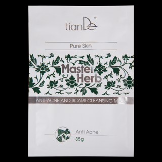 Čisticí maska na akné a jizvy Master Herb 35 g  Body: 2,2