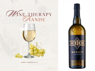 DÁREK Víno MERENI bílé suché TianDe Wine Therapy  Body: 0,0