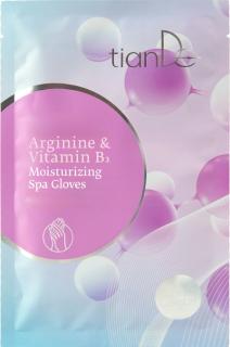Hydratační spa rukavice s argininem a vitamínem B3, 1 pár  Body: 3,5