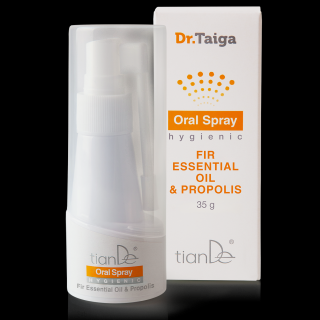 Hygienický ústní sprej Jedlový esenciální olej a propolis, 35 g  Body: 5,5