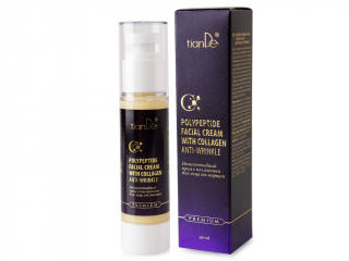 Polypeptidový pleťový krém s kolagenem na vrásky, 50 ml  Body: 16,7