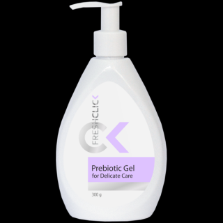 Prebiotický  jemný gel pro intimní hygienu FreshClick, 300g  Body: 7,7