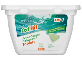 Tablety do myčky s aktivním kyslíkem Oxi Hit, 35 ks x 8g  Body: 12,5