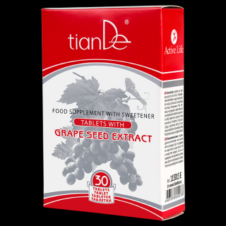 Tablety s extraktem z jader vinné révy 30 tablet  Body: 11,8