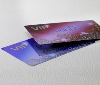 VIP luxusní kovová zákaznická karta modrá 1 ks  Body: 0,0
