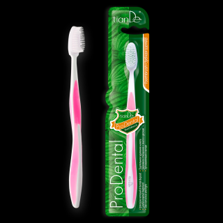Zubní kartáček ProDental růžový 1 ks (TM Eco De Viva)  Body: 5,0
