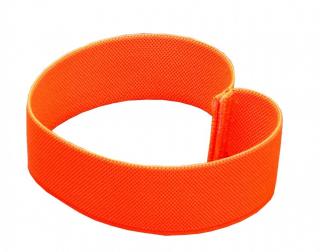 Gumový obojek relfexní/oranžový Varianta: 33A40