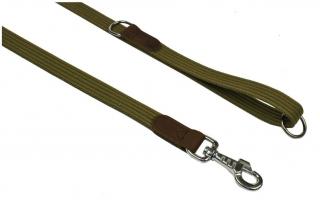 Popruhové  vodítko zelené 150 cm