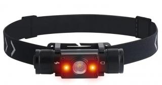 Venator čelovka s bílým a červeným světlem Ignis H2-R