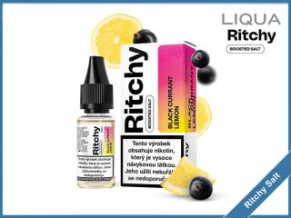 Black Currant Lemon - E-liquid Ritchy Salt - 10 ml Intenzita nikotinu: 10 mg/ml