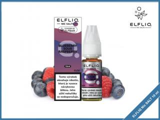 Blueberry Sour Raspberry - E-liquid Elf Bar ELFLIQ Nic SALT - 10 ml Intenzita nikotinu: 20 mg/ml