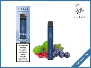 Elektronická cigareta Elf Bar ELFA 500 mAh - Blueberry Sour Raspberry - 20 mg