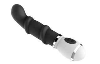 G-spot vibrátor se spirálou - Černý