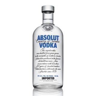 Absolut 40% 0,7 l (holá láhev)