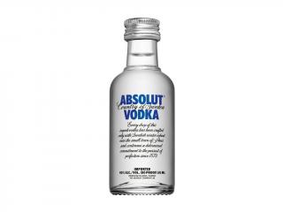 Absolut blue 40% 0,05 l (holá láhev)