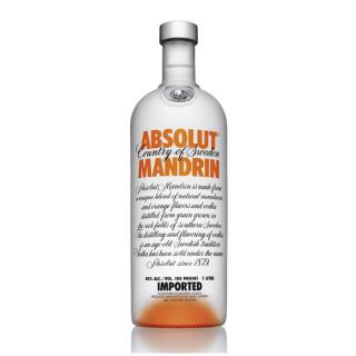 Absolut mandarin 40% 1 l (holá láhev)
