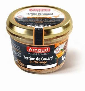Arnaud Kachní terina s pomerančem 180g