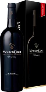 Baron Philippe de Rothschild  Réserve Mouton Cadet Bordeaux Rouge AOC 0,75l Dárkové balen