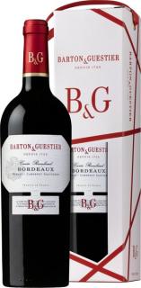 Barton&Guestier Bordeaux Rouge AOC 0,75l Dárkové balení