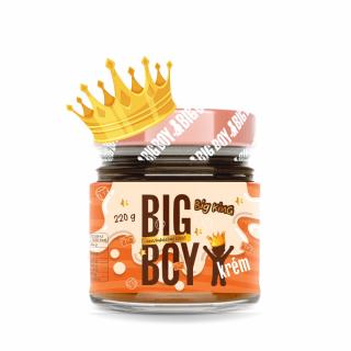Big King - Krém s lískovými ořechy s mlékem a karamelem 220g BIG BOY
