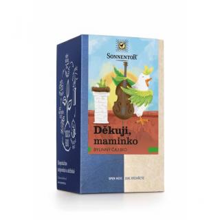 BIO Čaj Děkuji, maminko - dvoukomorový 27g SONNENTOR